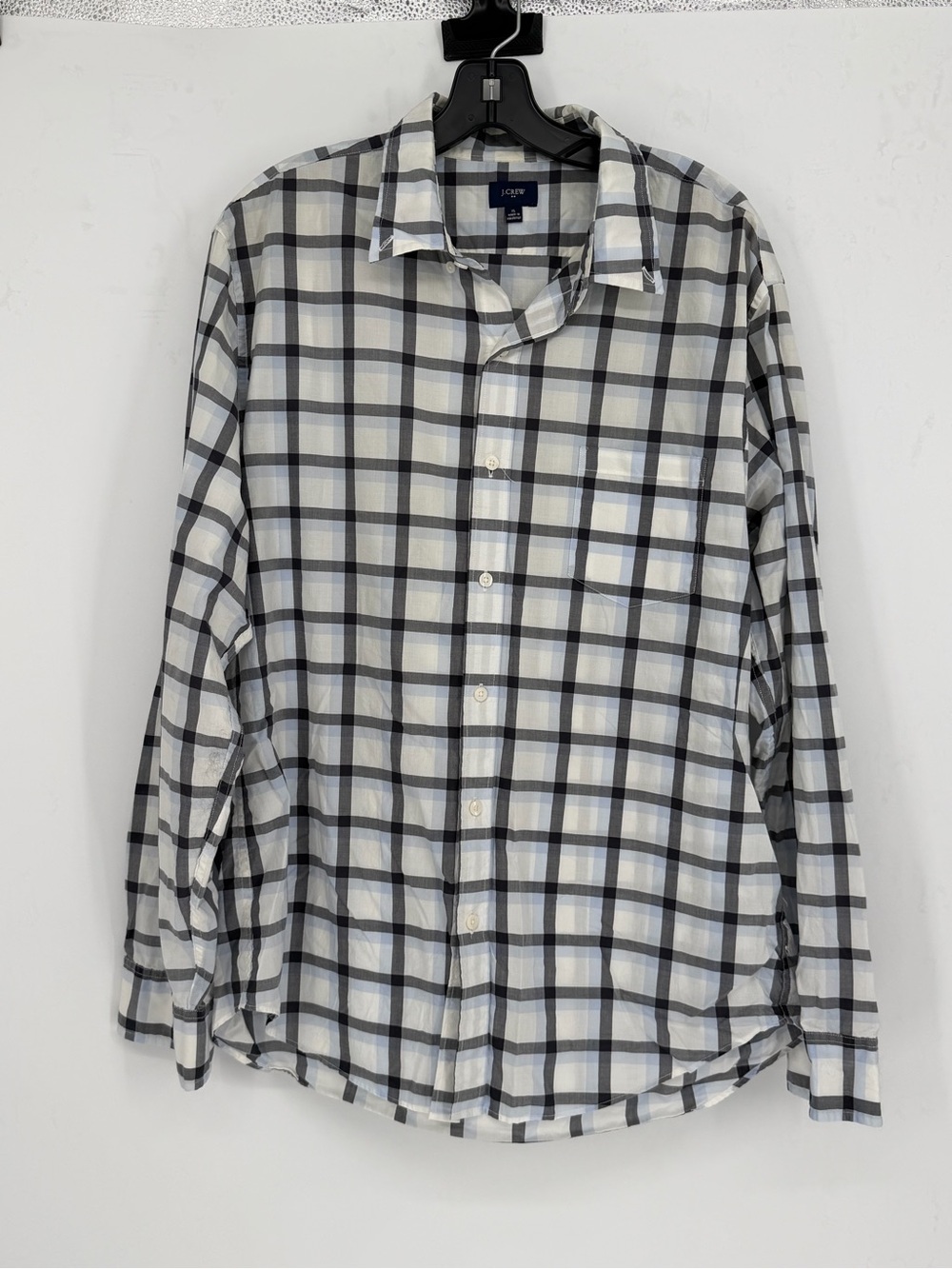 Preppy J. Crew Plaid Button Up Shirt